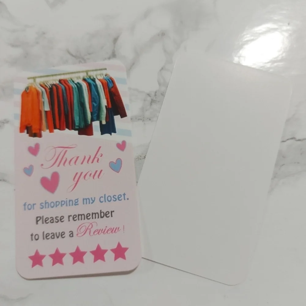 ♥️ 5x25 / 50 Thank You Cards